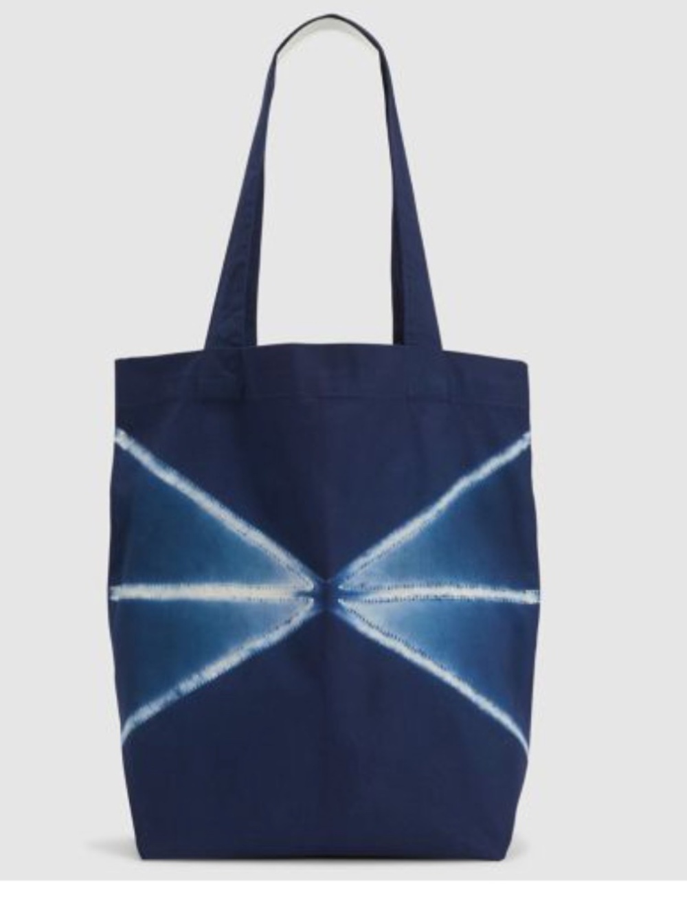 EILEEN FISHER Organic Cotton Shibori Tote Bag $98 NEW